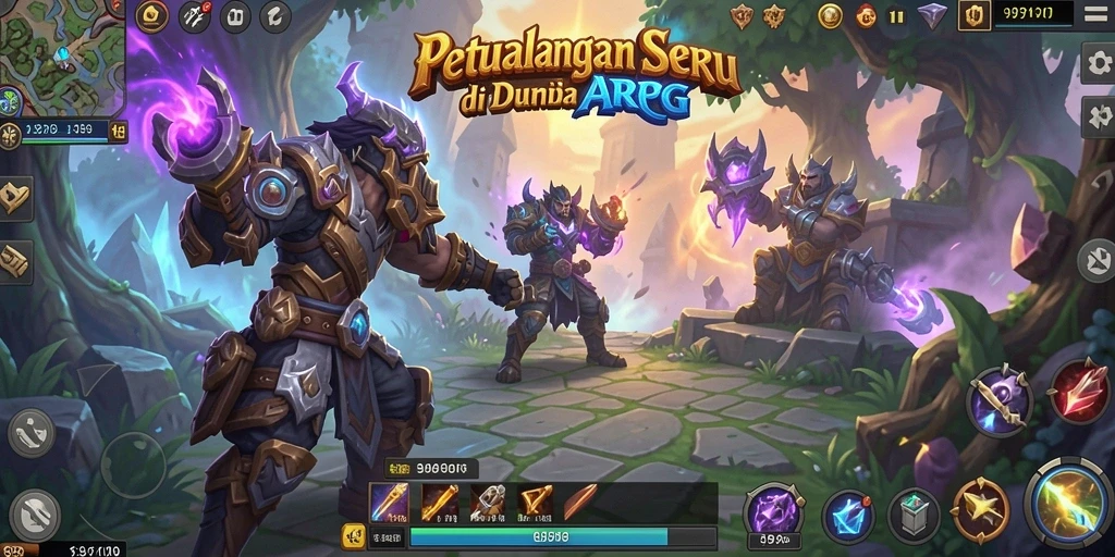 Tampilan menakjubkan dari gameplay seru 99RP.