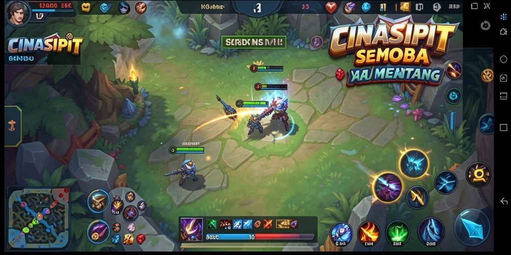 Tampilan gameplay CINASIPIT yang mendebarkan dan penuh strategi.