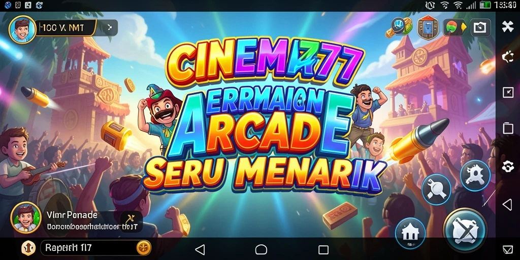 Tampilan gameplay seru dan menantang dari CINEMA777.