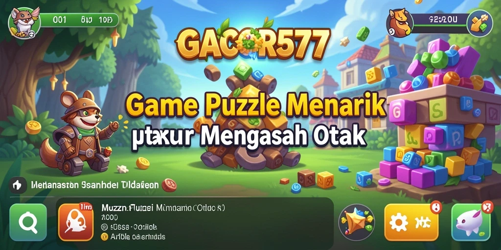 Screenshot gameplay GACOR577 menampilkan tantangan Puzzle menarik.