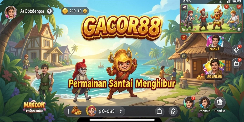 Screenshot GACOR88 menampilkan gameplay yang seru dan interaktif.