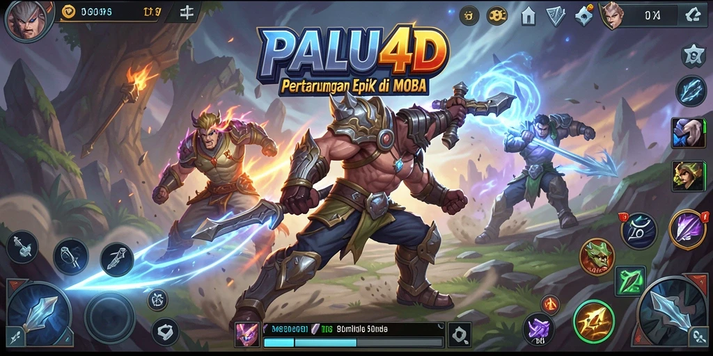 Tampilan gameplay seru dan aksi intens dalam <strong>PALU4D</strong>.