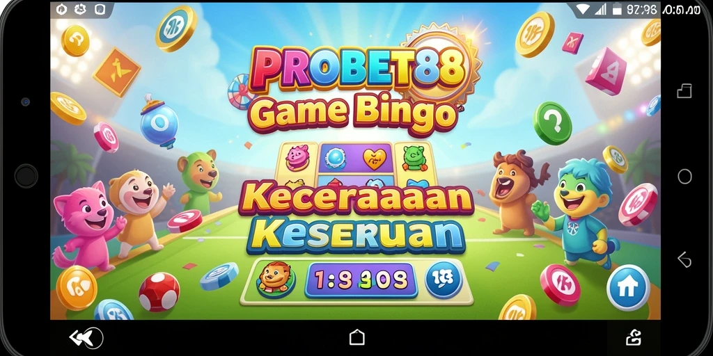 Tampilan gameplay seru di PROBET88 dengan pemain yang bersemangat.