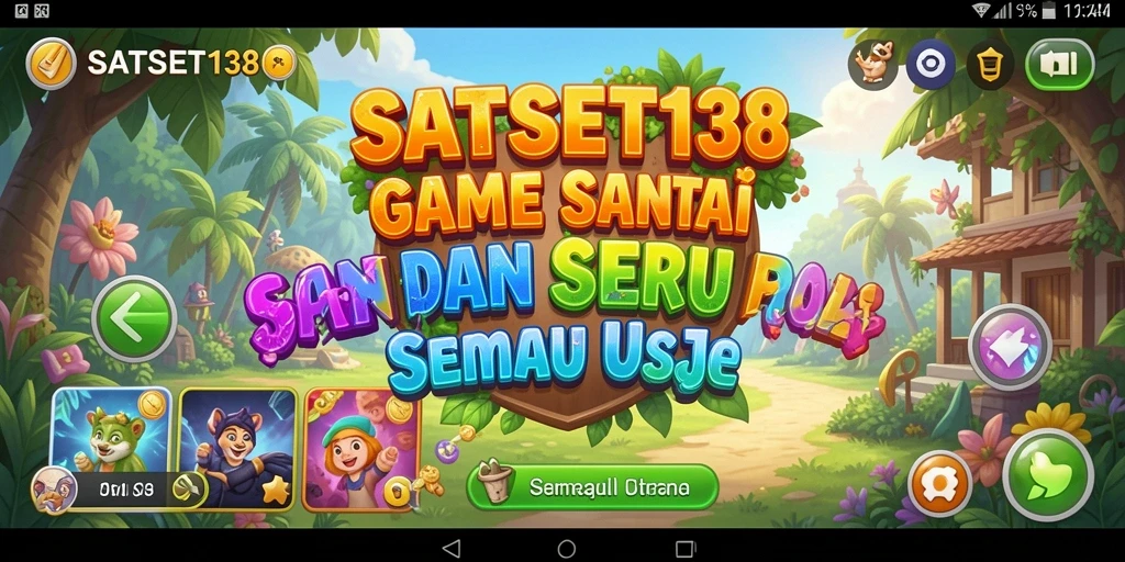 Tampilan gameplay seru dari SATSET138 yang menghibur.