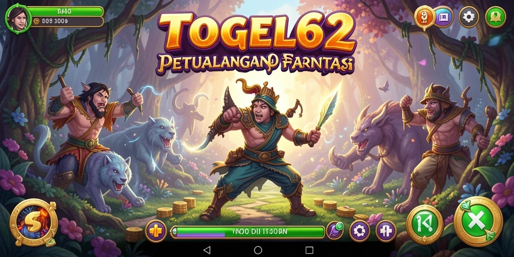 Tampilan gameplay TOGEL62 yang penuh aksi dan petualangan menanti.